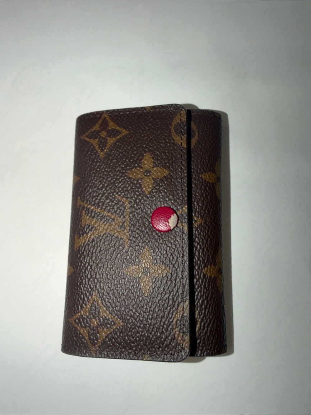 Louis Vuitton Monogram 6 Key Holder Fuchsia M60701